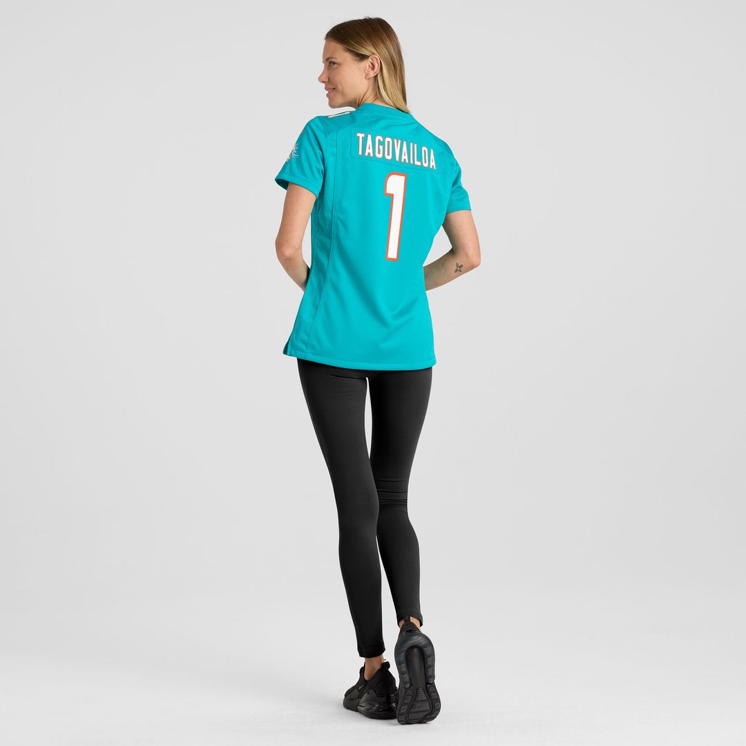Tua Tagovailoa Miami Dolphins Nike Women's Game Jersey - White Official NFL Team Apparel Football Fan Gear