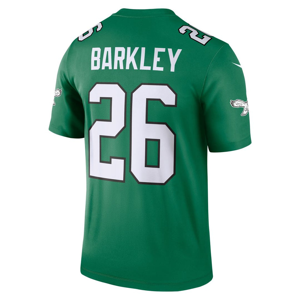 Saquon Barkley Philadelphia Eagles Nike Legend Player Performance Top - Kelly Green NFL Fan Gear Popular Style