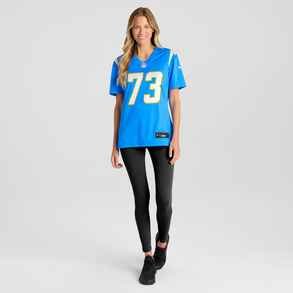 Alex Harkey Los Angeles Chargers Nike Women's Team Game Jersey - Powder Blue Official NFL Team Apparel Football Fan Gear