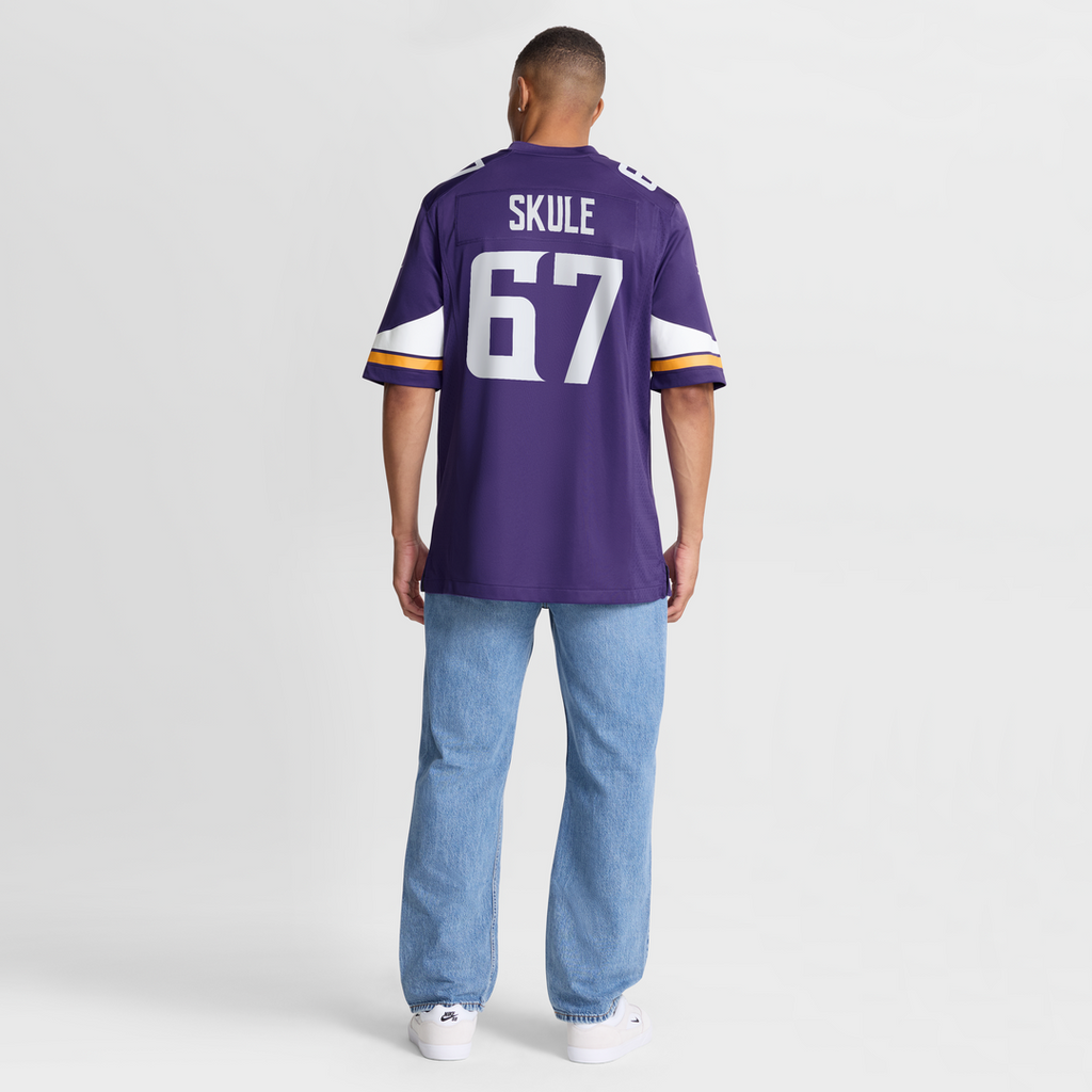 Justin Skule Minnesota Vikings Nike Team Game Jersey - Purple Official NFL Team Apparel Football Fan Gear
