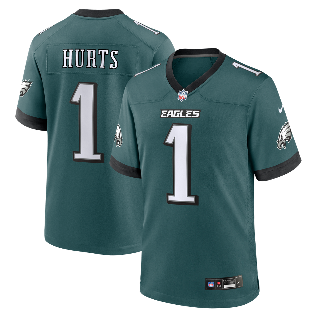 Jalen Hurts Philadelphia Eagles Nike Game Jersey - White Official NFL Team Apparel Football Fan Gear