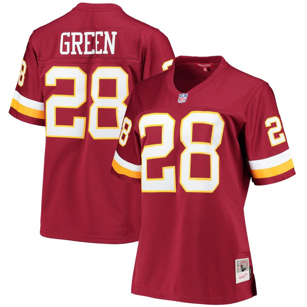 Darrell Green Washington Football Team Mitchell & Ness Women's Legacy Replica Player Jersey - Burgundy Official NFL Team Apparel Football Fan Gear