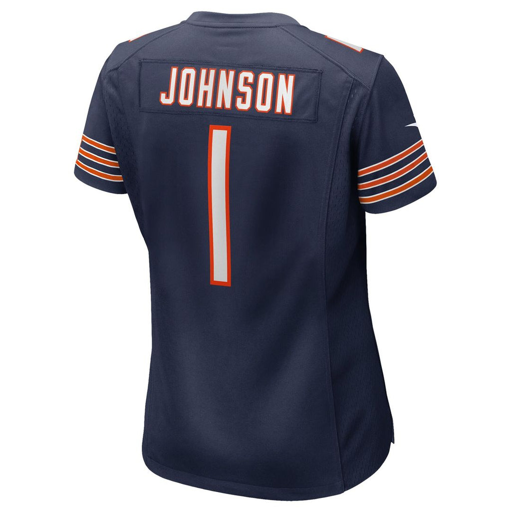 Jaylon Johnson Chicago Bears Nike Women's Game Jersey - Navy Official NFL Team Apparel Football Fan Gear