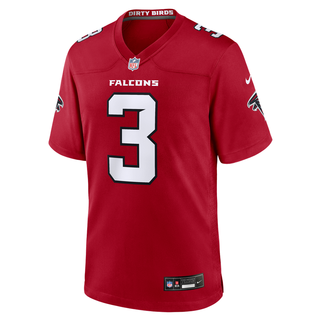Jessie Bates III Atlanta Falcons Nike Game Jersey - Red Official NFL Team Apparel Football Fan Gear