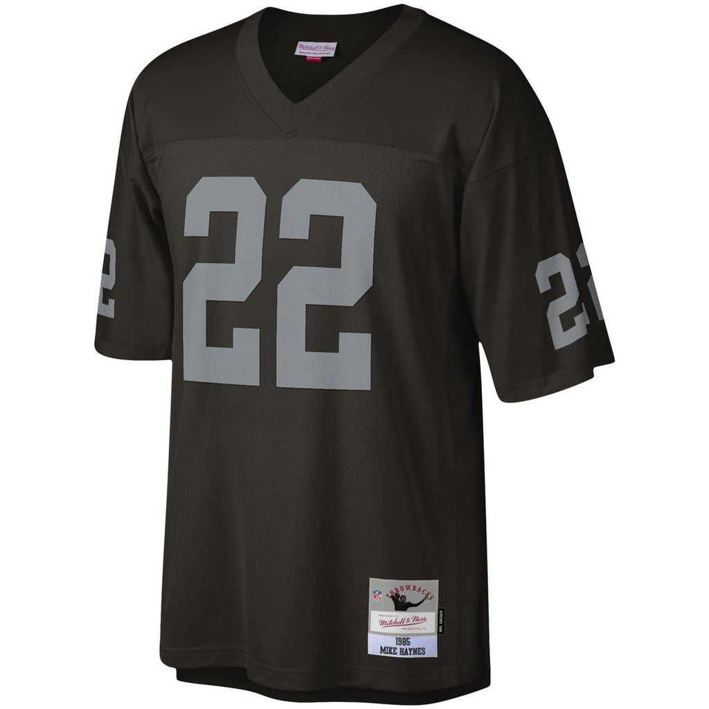 Mike Haynes Las Vegas Raiders Mitchell & Ness Legacy Replica Jersey - Black Official NFL Team Apparel Football Fan Gear