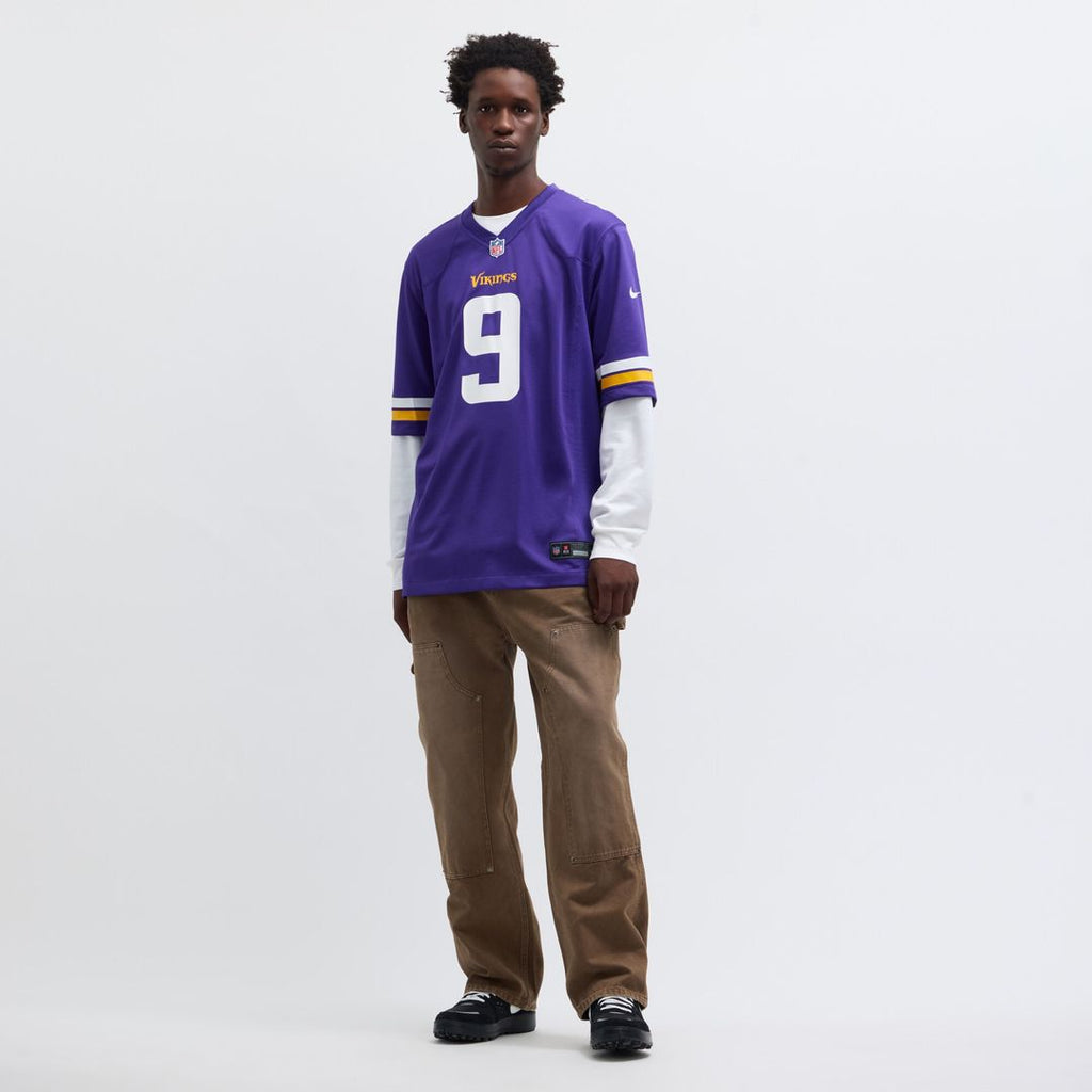 J.J. McCarthy Minnesota Vikings Nike Player Game Jersey - Purple Official NFL Team Apparel Football Fan Gear