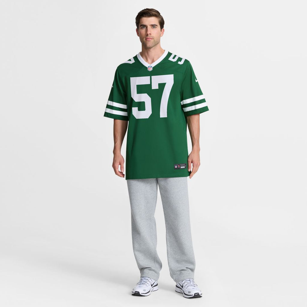 C.J. Mosley New York Jets Nike Team Game Jersey - Legacy Green Official NFL Team Apparel Football Fan Gear
