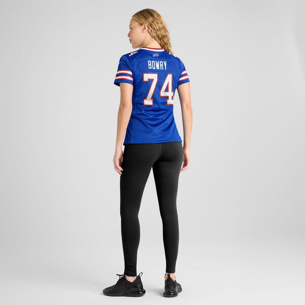 Jude Bowry Buffalo Bills Nike Women's Team Game Jersey - Royal Official NFL Team Apparel Football Fan Gear