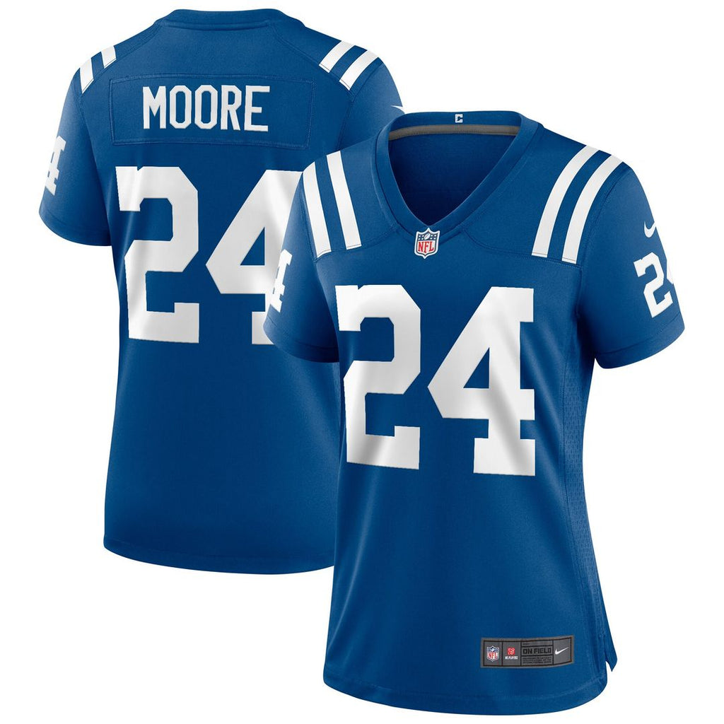 Lenny Moore Indianapolis Colts Nike Women's Game Retired Player Jersey - Royal Official NFL Team Apparel Football Fan Gear