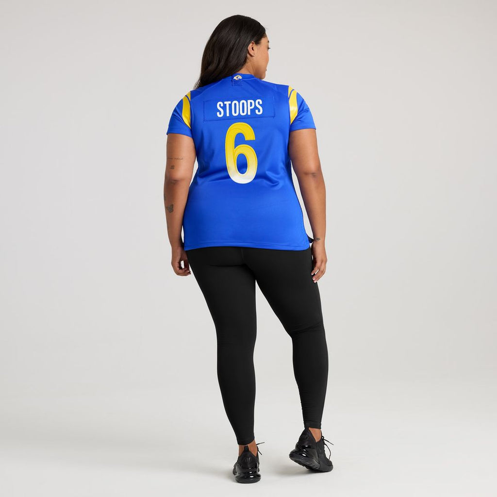 Drake Stoops Los Angeles Rams Nike Women's Game Jersey - Royal Official NFL Team Apparel Football Fan Gear