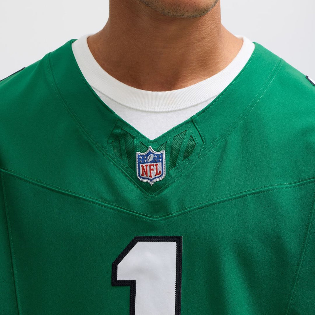 Jalen Hurts Philadelphia Eagles Nike 2nd Alternate Vapor F.U.S.E. Elite Jersey - Kelly Green Official NFL Team Apparel Football Fan Gear