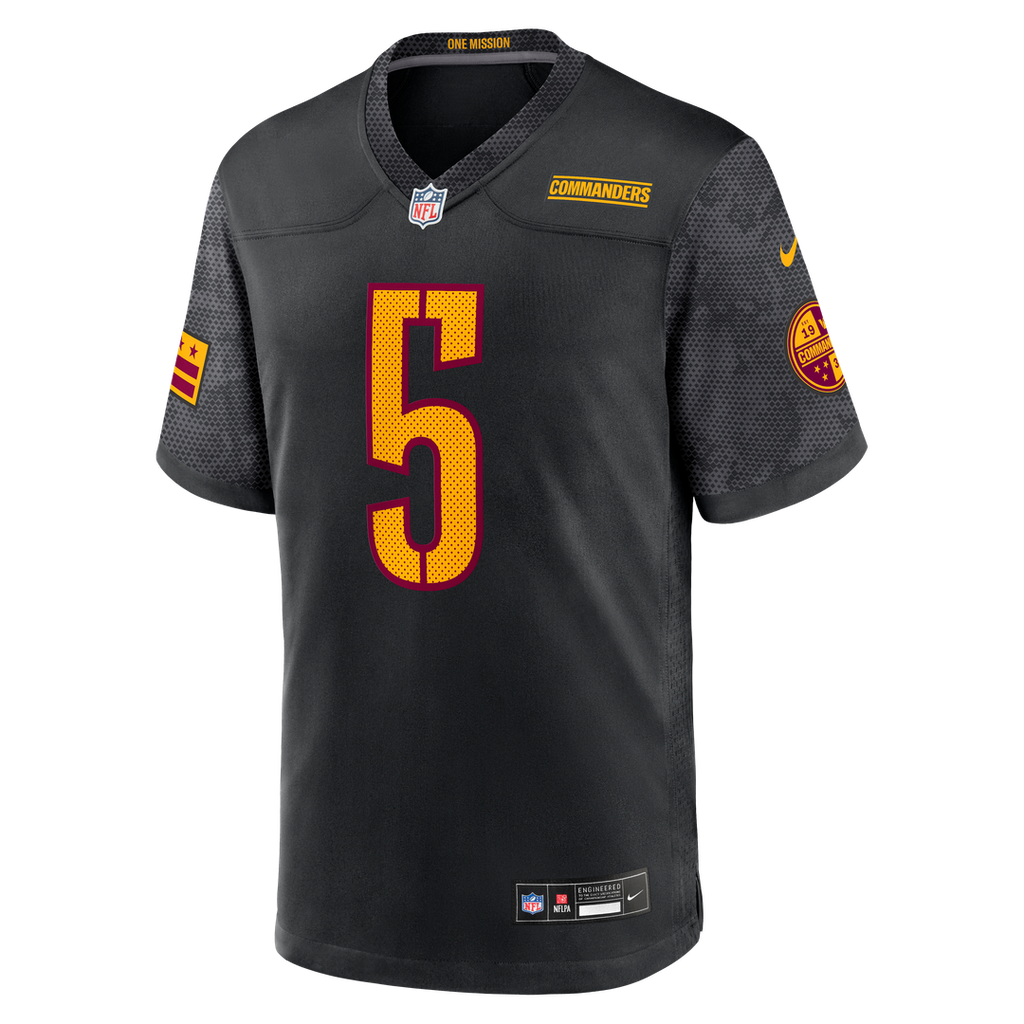 Jayden Daniels Washington Commanders Nike Player Game Jersey - White Official NFL Team Apparel Football Fan Gear