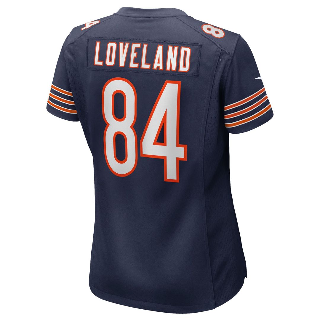 Colston Loveland Chicago Bears Nike Women's Alternate Game Jersey - White Official NFL Team Apparel Football Fan Gear