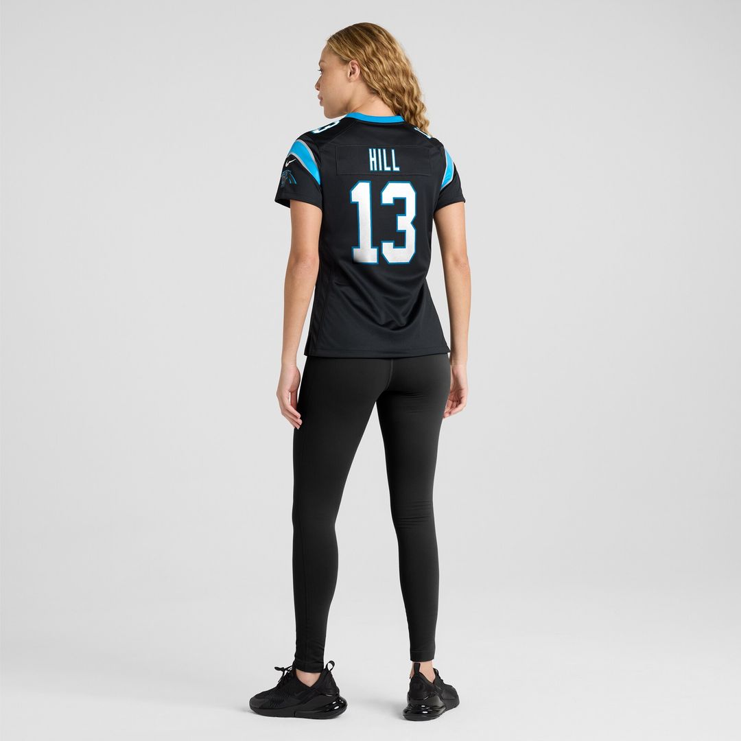 Troy Hill Carolina Panthers Nike Women's Team Game Jersey - Black Official NFL Team Apparel Football Fan Gear