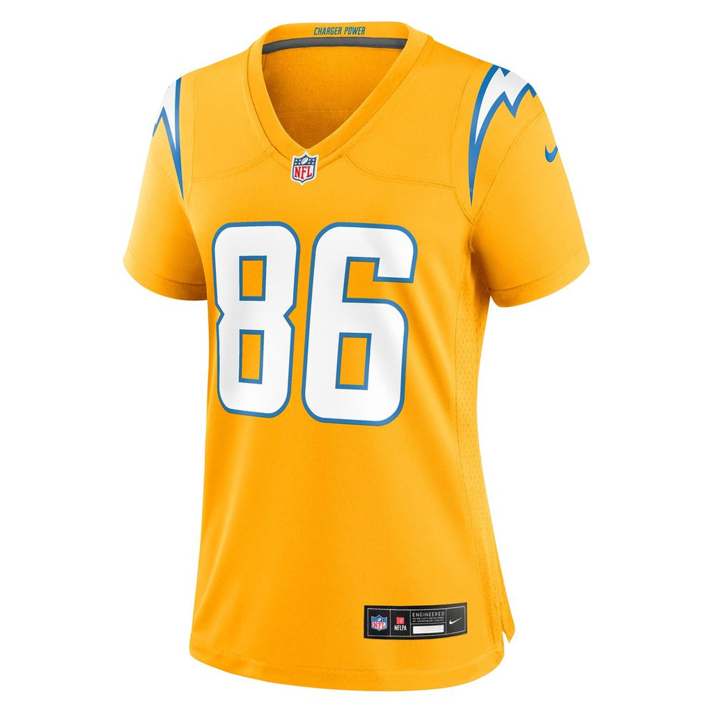 Oronde Gadsden Los Angeles Chargers Nike Women's Alternate 2 Super Chargers Game Jersey - Navy Official NFL Team Apparel Football Fan Gear