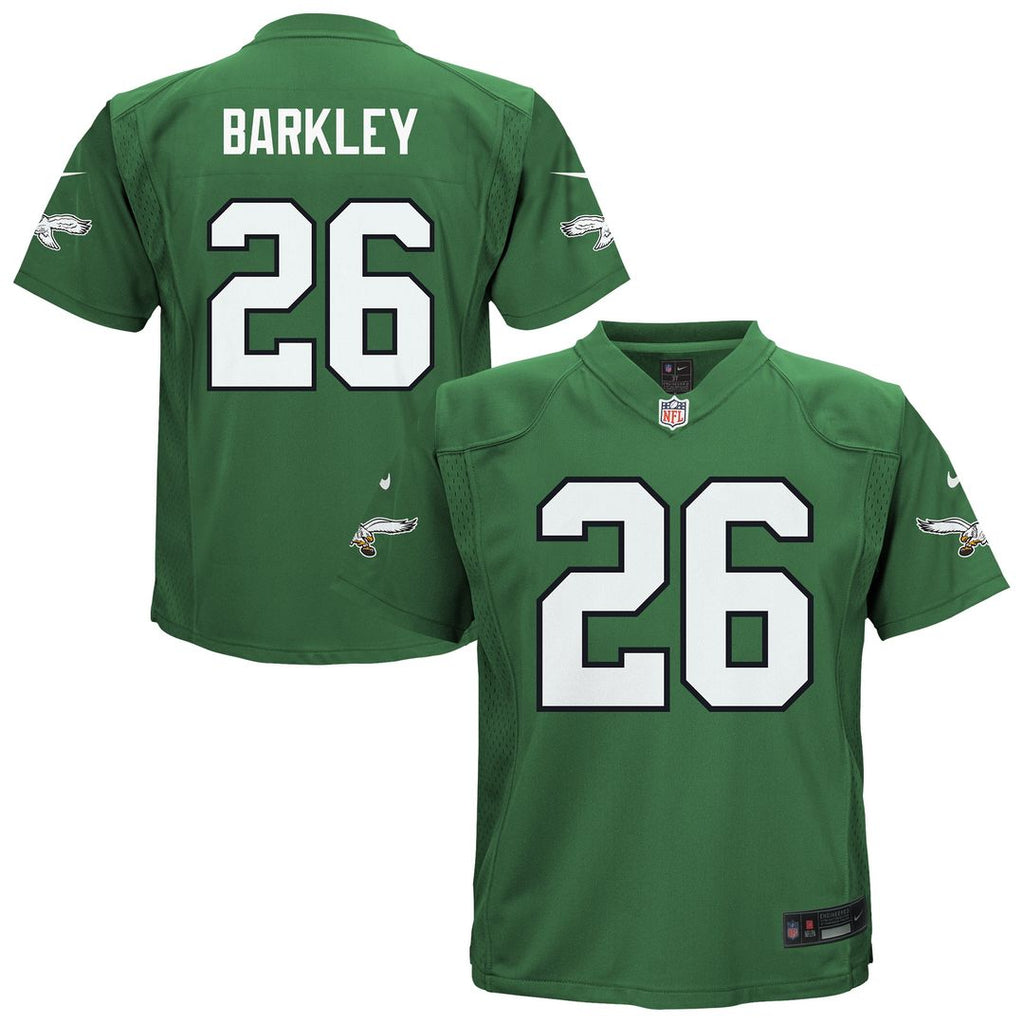Saquon Barkley Philadelphia Eagles Nike Toddler Alternate Game Jersey - Kelly Green Official NFL Team Apparel Football Fan Gear