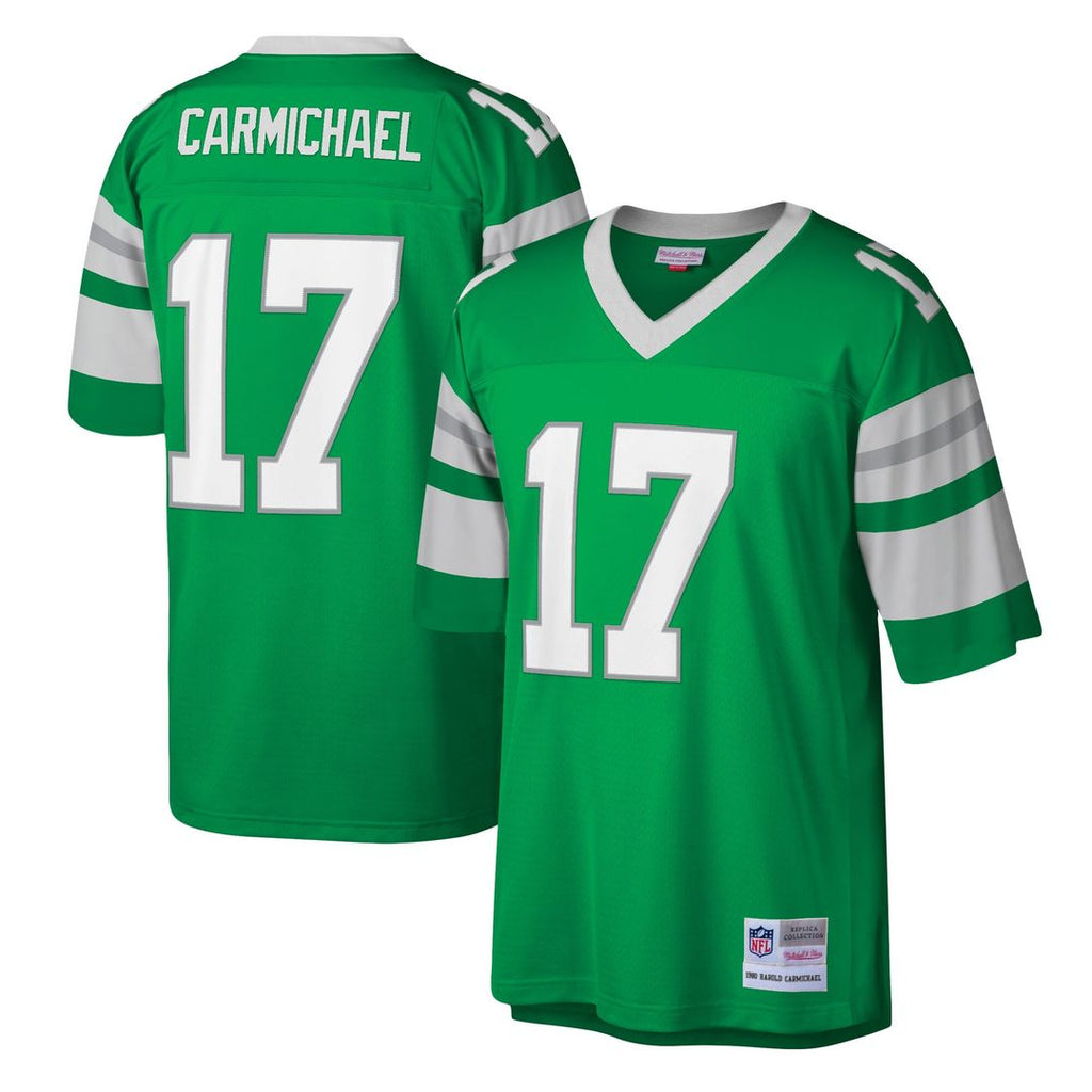 Harold Carmichael Philadelphia Eagles Mitchell & Ness Legacy Replica Jersey - Kelly Green Official NFL Team Apparel Football Fan Gear