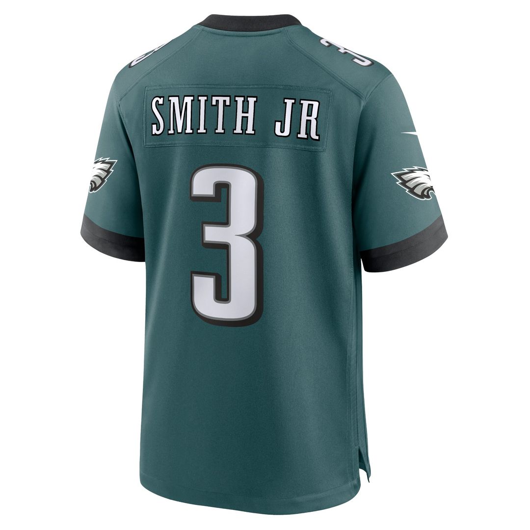 Nolan Smith Philadelphia Eagles Nike Team Game Jersey - Midnight Green Official NFL Team Apparel Football Fan Gear