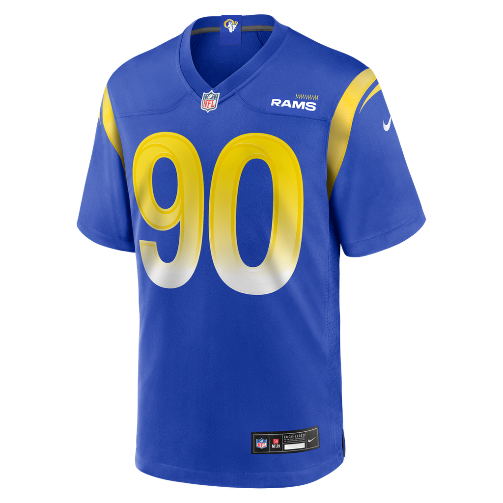 Tyler Davis Los Angeles Rams Nike Team Game Jersey - Royal Official NFL Team Apparel Football Fan Gear