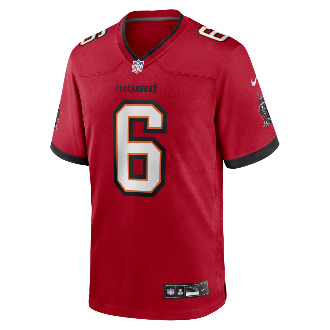 Baker Mayfield Tampa Bay Buccaneers Nike Team Game Jersey - Red Official NFL Team Apparel Football Fan Gear