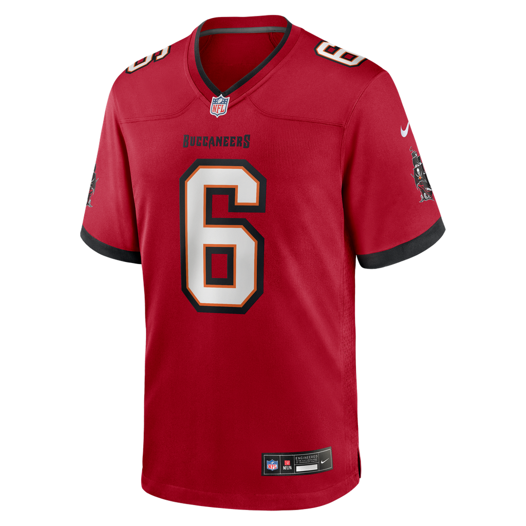 Baker Mayfield Tampa Bay Buccaneers Nike Alternate Game Player Jersey - Pewter Official NFL Team Apparel Football Fan Gear