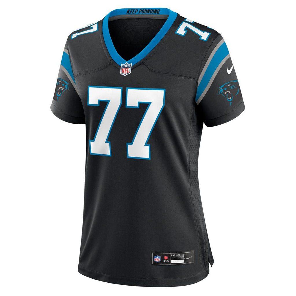 Yosh Nijman Carolina Panthers Nike Women's Game Jersey - Black Official NFL Team Apparel Football Fan Gear