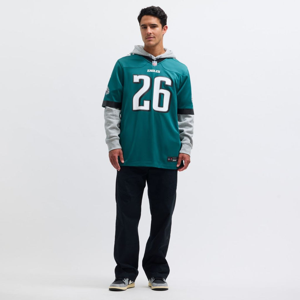 Saquon Barkley Philadelphia Eagles Nike Game Player Jersey - Midnight Green Official NFL Team Apparel Football Fan Gear