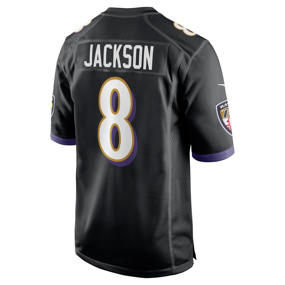 Lamar Jackson Baltimore Ravens Nike Game Jersey - White Official NFL Team Apparel Football Fan Gear