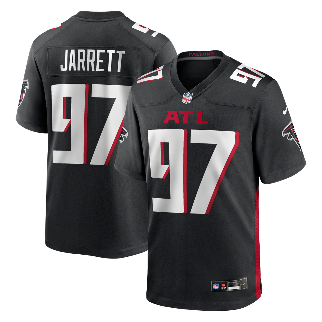 Grady Jarrett Atlanta Falcons Nike Game Player Jersey - Black Official NFL Team Apparel Football Fan Gear