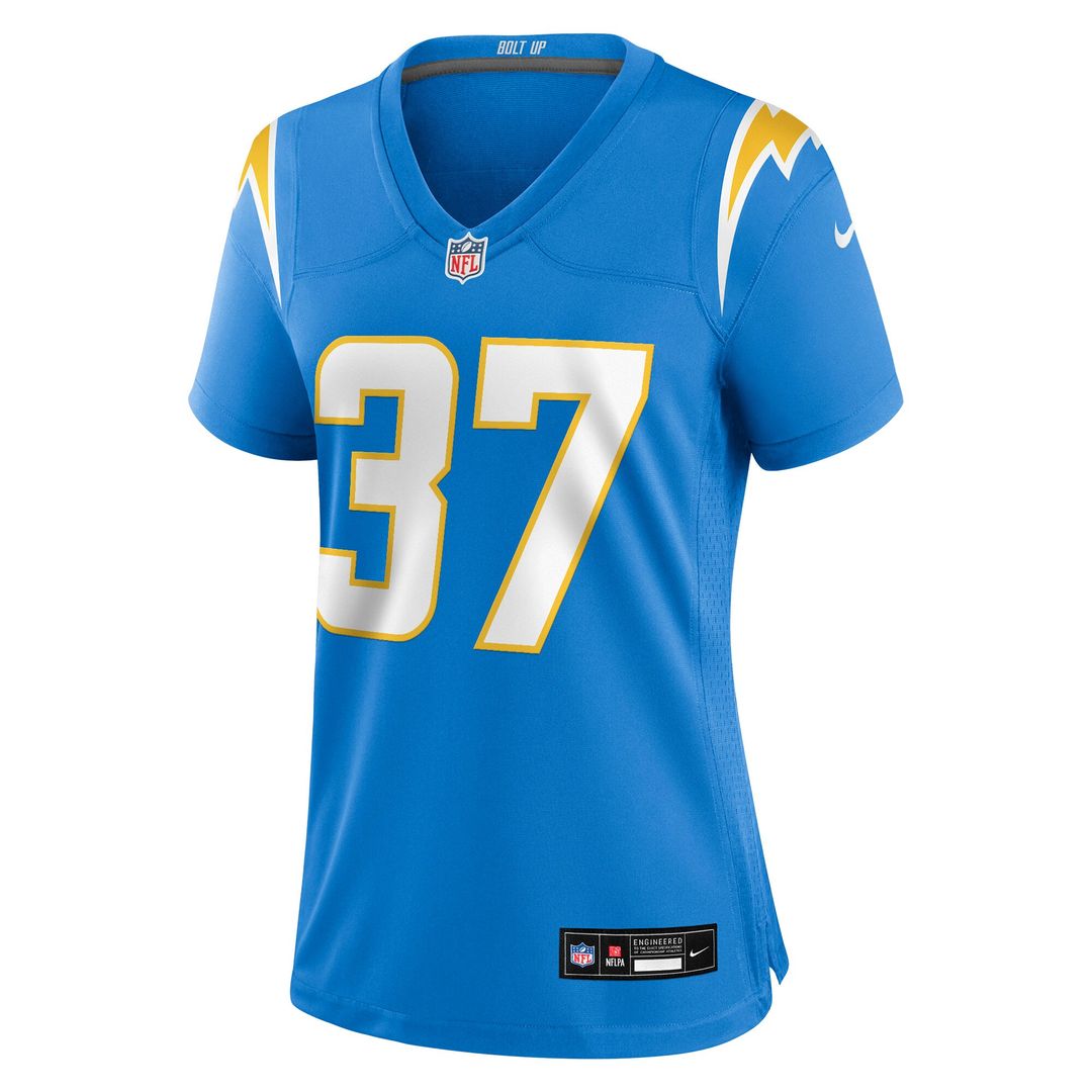Jordan Oladokun Los Angeles Chargers Nike Women's Team Game Jersey - Powder Blue Official NFL Team Apparel Football Fan Gear