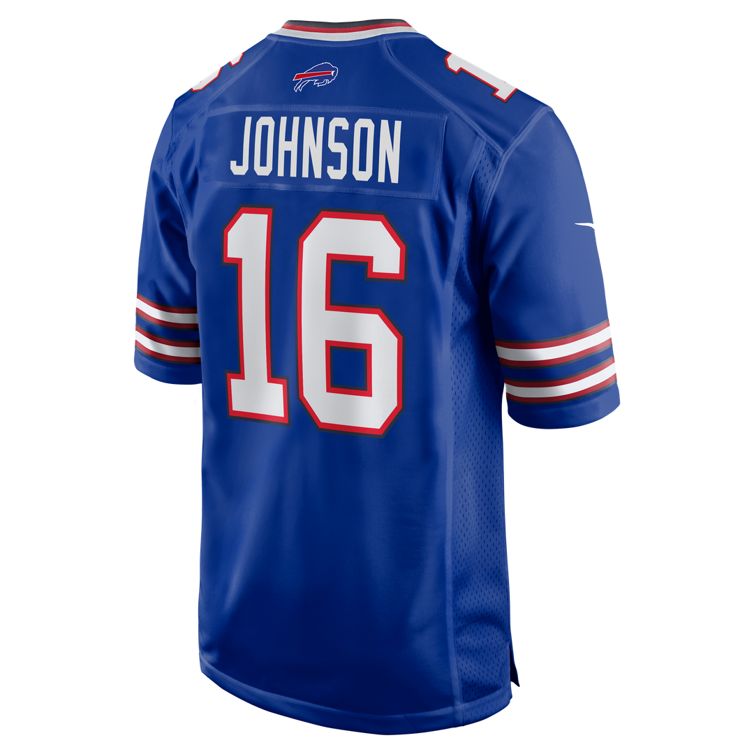 Xavier Johnson Buffalo Bills Nike Game Jersey - Royal Official NFL Team Apparel Football Fan Gear