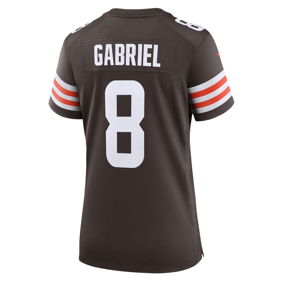 Dillon Gabriel Cleveland Browns Nike Women's Team Game Jersey - Brown Official NFL Team Apparel Football Fan Gear