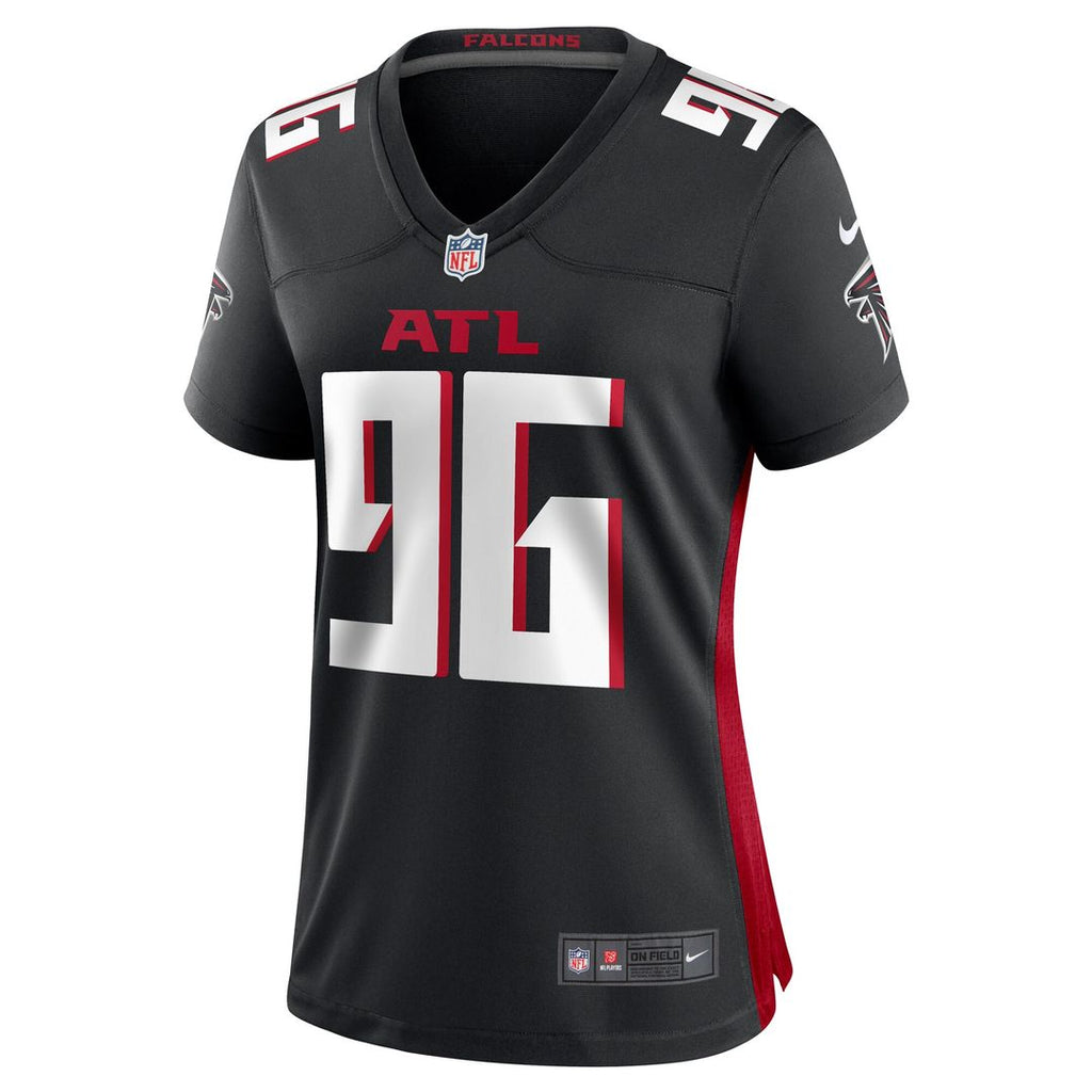 Zach Harrison Atlanta Falcons Nike Women's Team Game Jersey - Black Official NFL Team Apparel Football Fan Gear