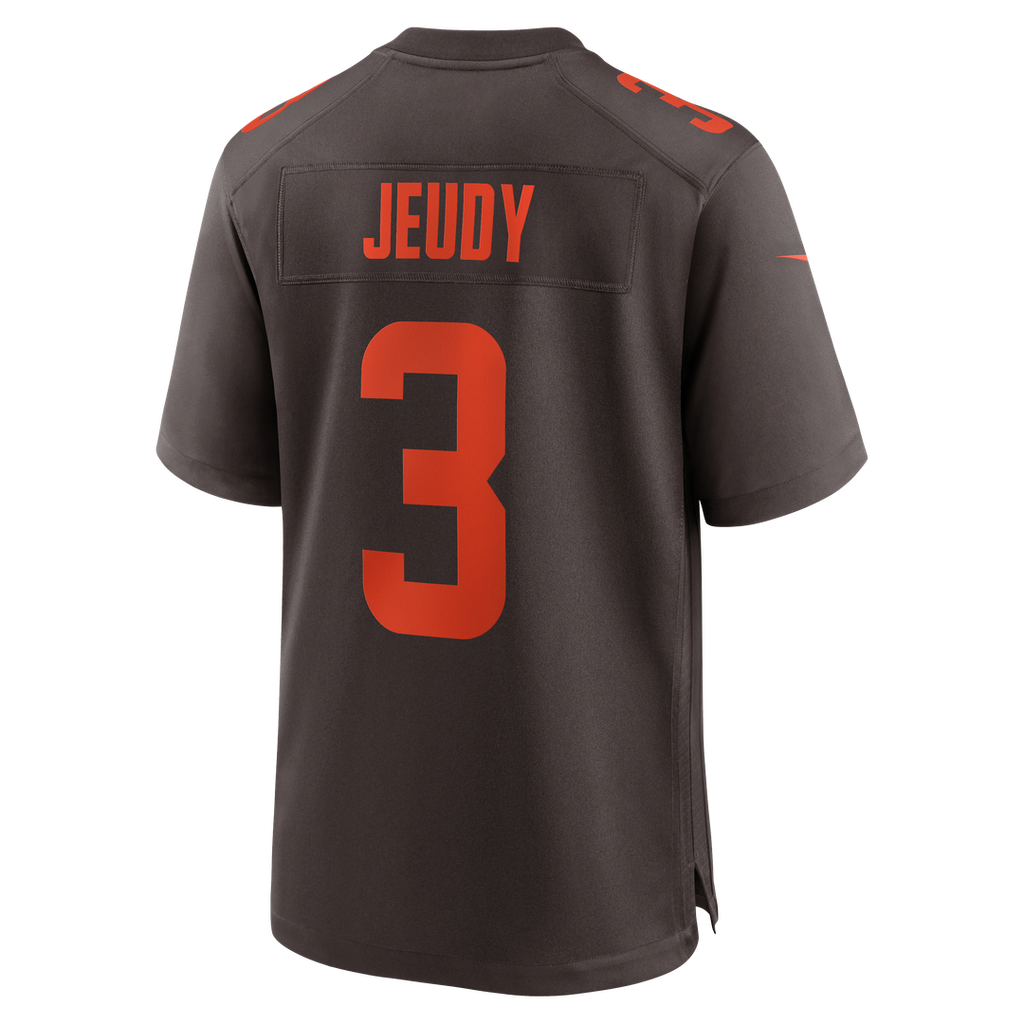 Jerry Jeudy Cleveland Browns Nike Alpha Dawg Game Jersey - Brown Official NFL Team Apparel Football Fan Gear