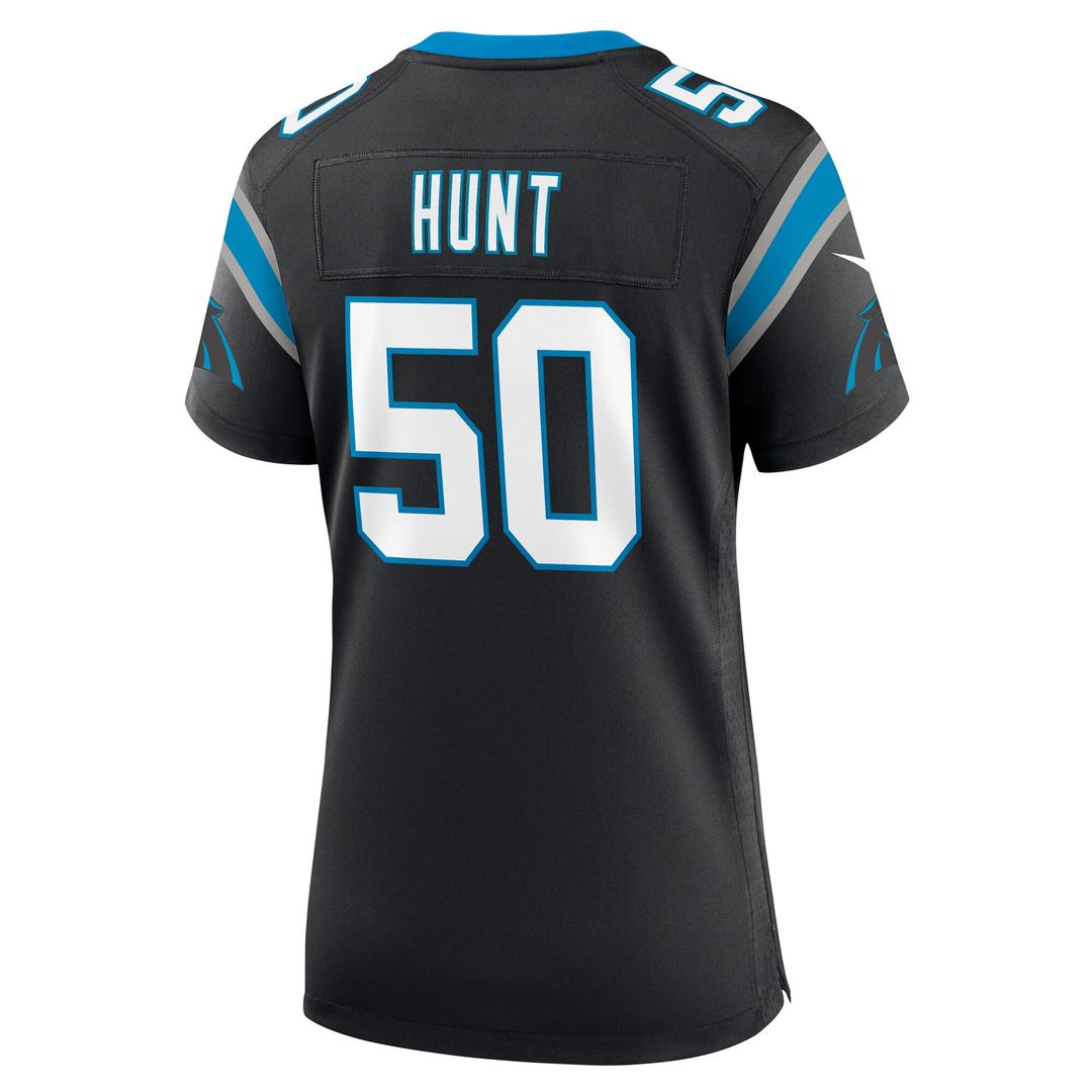 Robert Hunt Carolina Panthers Nike Women's Game Jersey - Black Official NFL Team Apparel Football Fan Gear