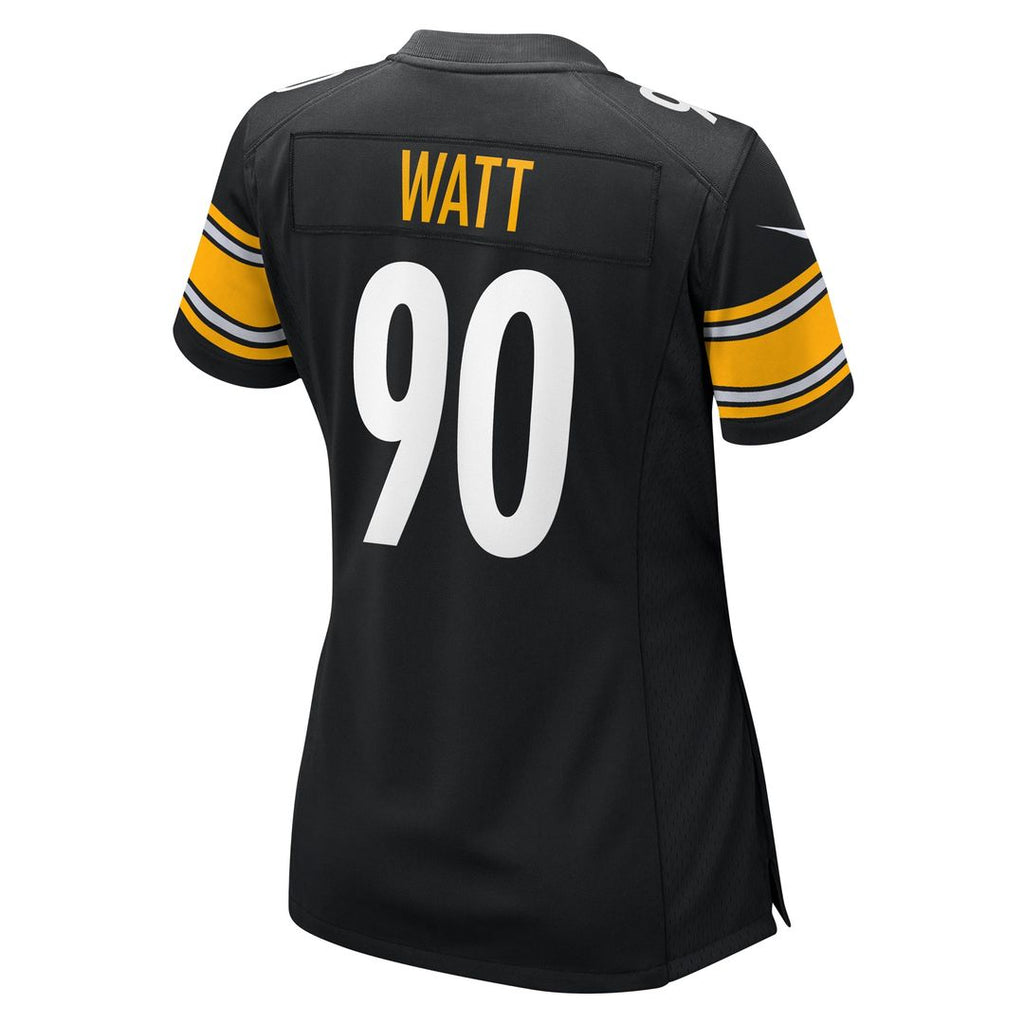 T.J. Watt Pittsburgh Steelers Nike Women's Team Game Jersey - Black Official NFL Team Apparel Football Fan Gear