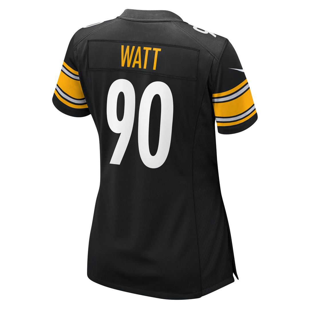 T.J. Watt Pittsburgh Steelers Nike Women's Team Game Jersey - Black Official NFL Team Apparel Football Fan Gear