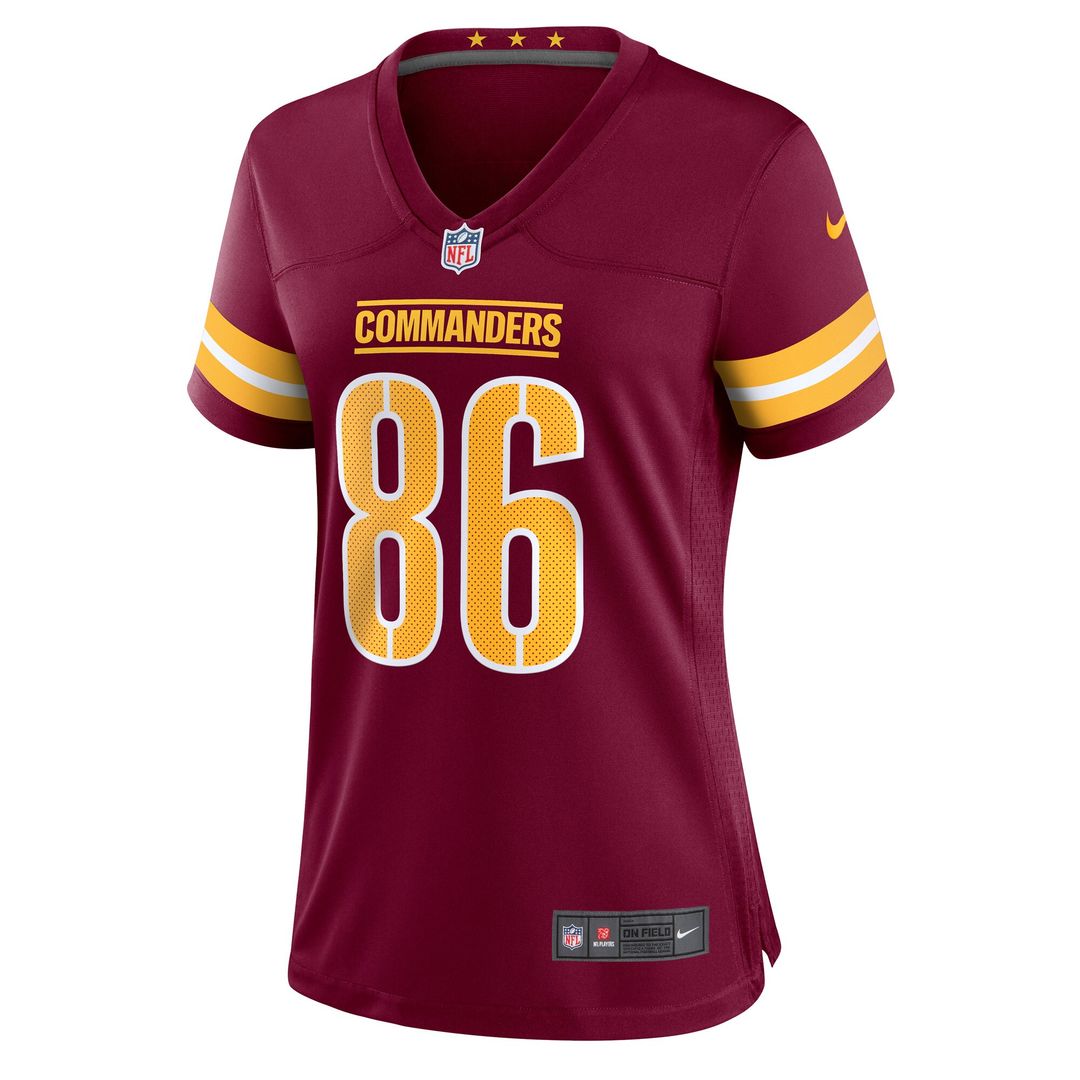 Zach Ertz Washington Commanders Nike Women's Game Jersey - Burgundy Official NFL Team Apparel Football Fan Gear