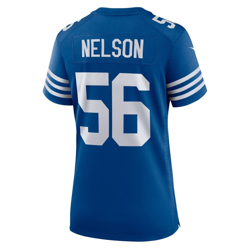 Quenton Nelson Indianapolis Colts Nike Women's Alternate Game Jersey - Royal Official NFL Team Apparel Football Fan Gear