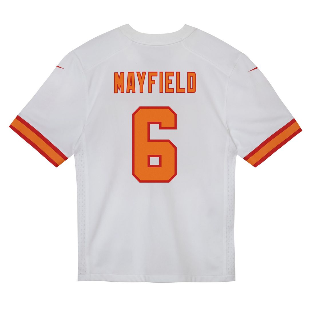 Baker Mayfield '76 Tampa Bay Buccaneers Preschool Game Jersey - White Official NFL Team Apparel Football Fan Gear