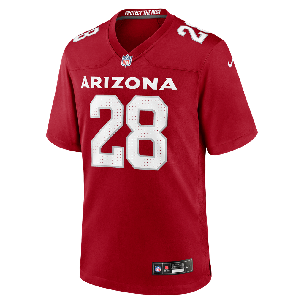 Elijah Jones Arizona Cardinals Nike Team Game Jersey - Cardinal Official NFL Team Apparel Football Fan Gear