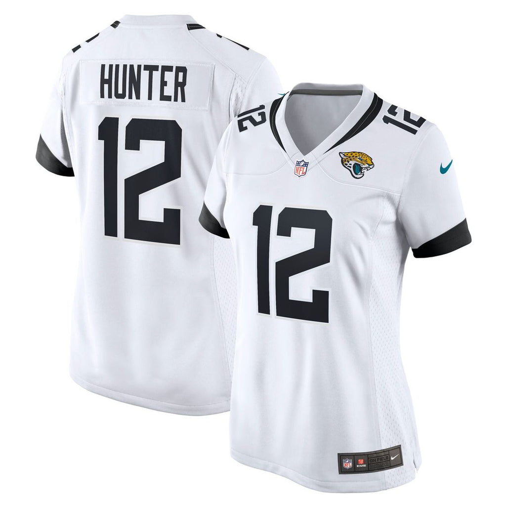 Travis Hunter Jacksonville Jaguars Nike Women's Game Jersey - White Official NFL Team Apparel Football Fan Gear