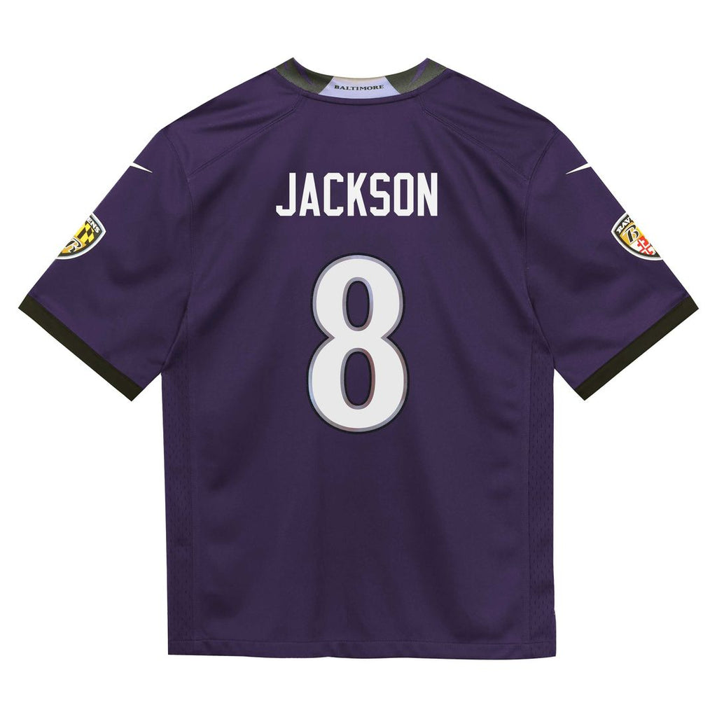 Lamar Jackson Baltimore Ravens Nike Toddler Team Game Jersey - Purple Official NFL Team Apparel Football Fan Gear