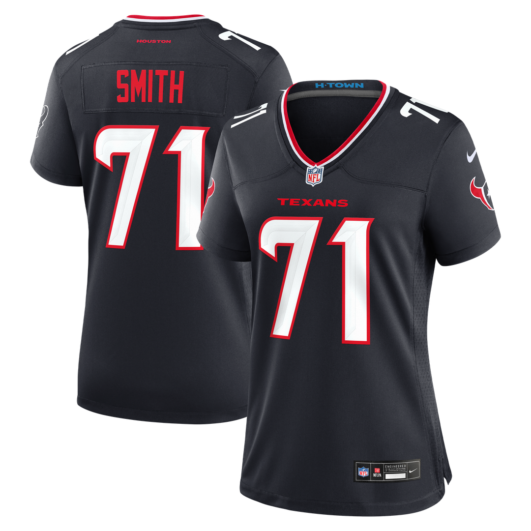 Braden Smith Houston Texans Nike Women's Team Game Jersey - Navy Official NFL Team Apparel Football Fan Gear
