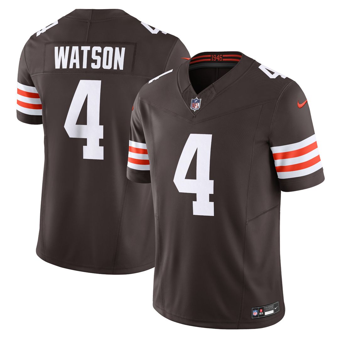 Deshaun Watson Cleveland Browns Nike Vapor F.U.S.E. Limited Jersey - Brown Official NFL Team Apparel Football Fan Gear