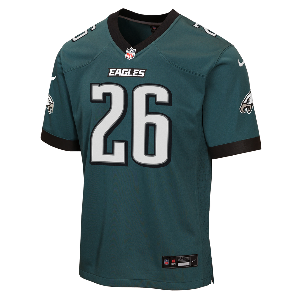 Saquon Barkley Philadelphia Eagles Nike Youth Team Game Jersey - Midnight Green Official NFL Team Apparel Football Fan Gear
