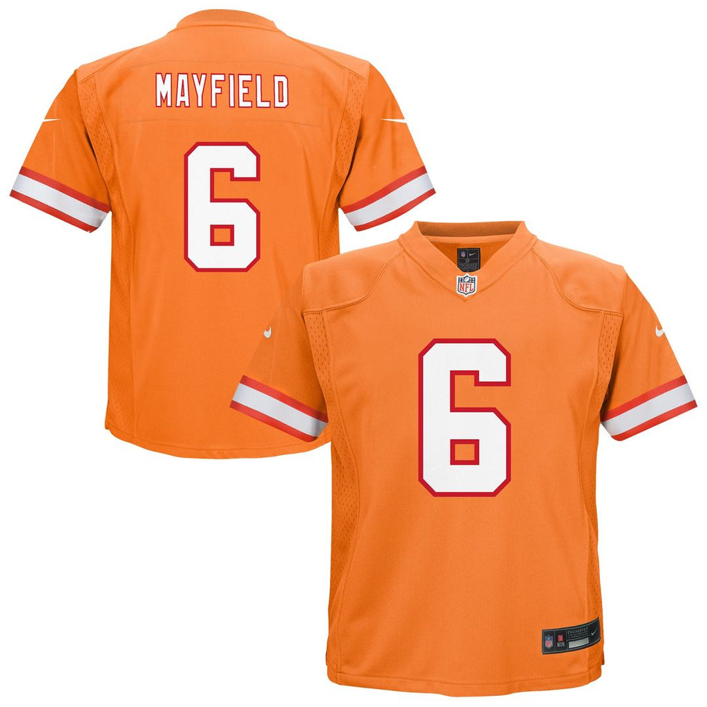 Baker Mayfield Tampa Bay Buccaneers Nike Toddler Alternate Game Jersey - Orange Official NFL Team Apparel Football Fan Gear