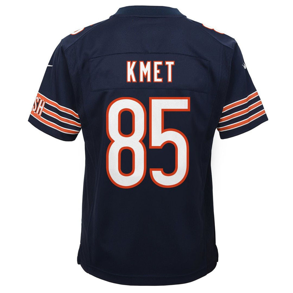 Cole Kmet Chicago Bears Nike Youth Team Game Jersey - Navy Official NFL Team Apparel Football Fan Gear