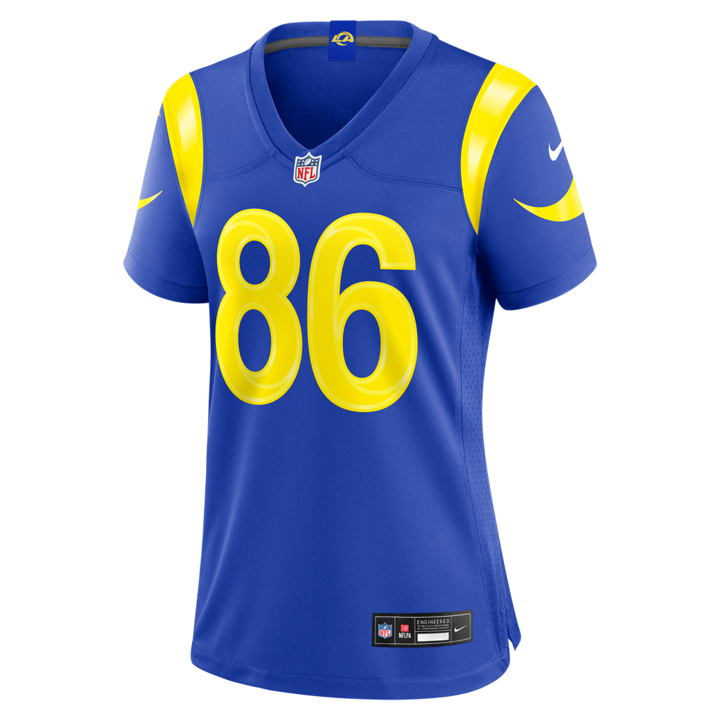 Max Klare Los Angeles Rams Nike Women's Team Game Jersey - Royal Official NFL Team Apparel Football Fan Gear