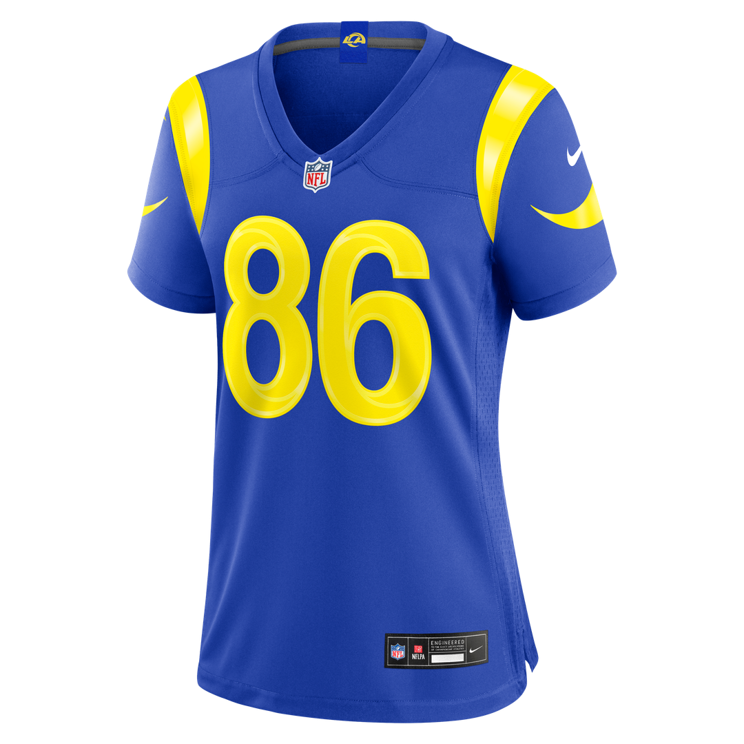 Max Klare Los Angeles Rams Nike Women's Team Game Jersey - Royal Official NFL Team Apparel Football Fan Gear
